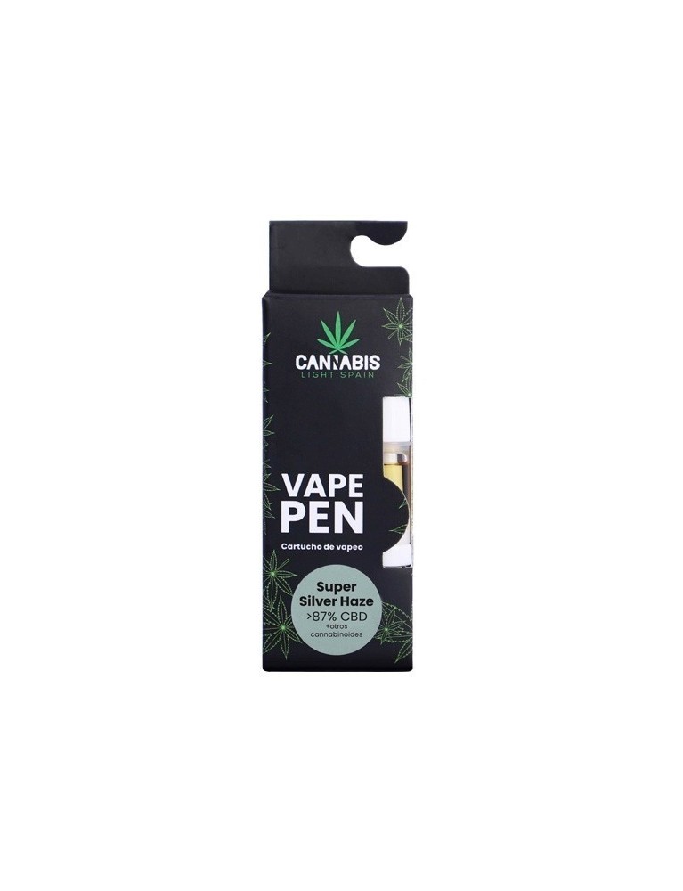 Cartucho 85% CBD Super Silver Haze Light Spain
