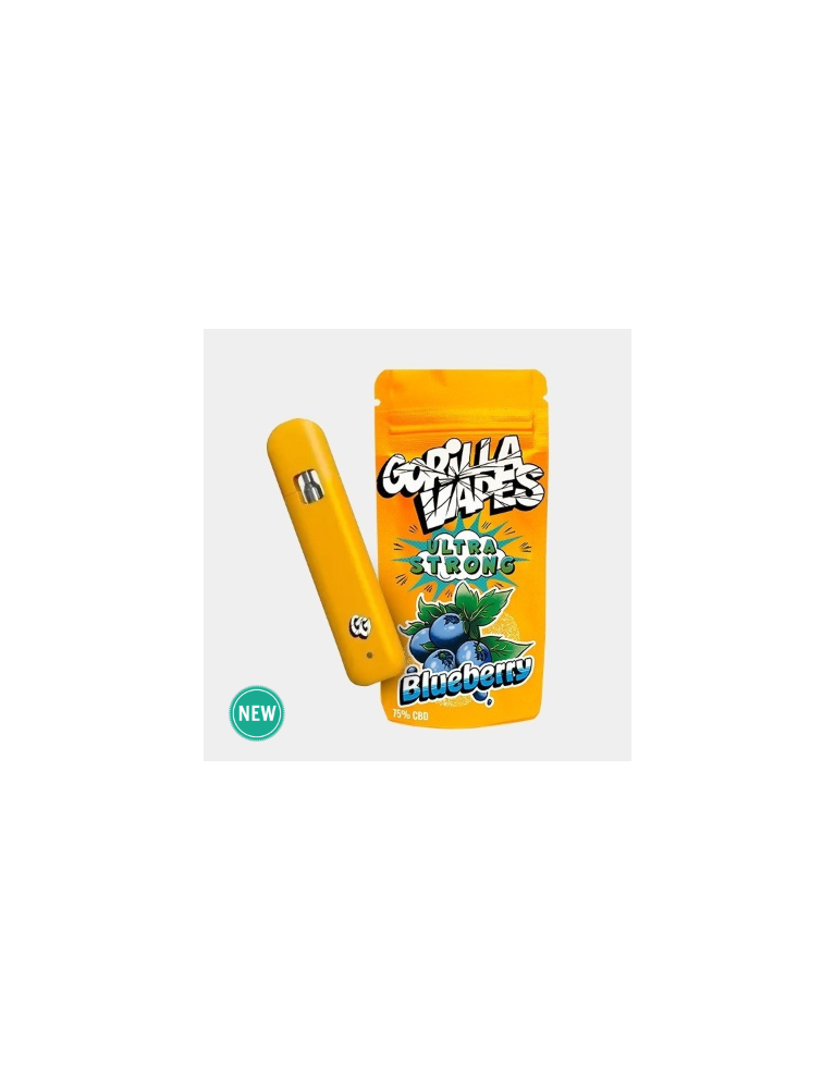 Gorilla Vape CBD 75% Gorilla Grillz 'Blueberry'