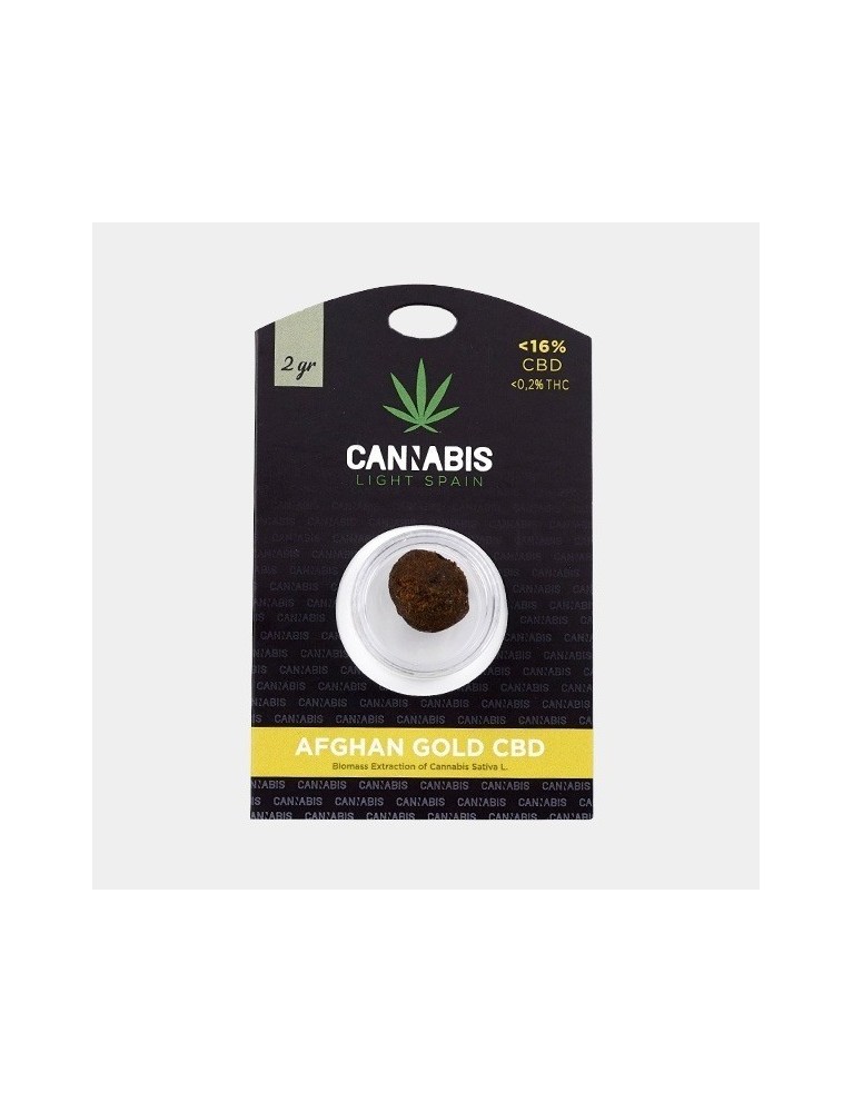 Extracciones de CBD Cannabis Light Spain Afghan Gold